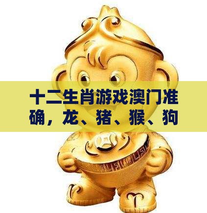 十二生肖游戏澳门准确，龙、猪、猴、狗，澳门十二生肖游戏规则上中下期,防范误导的温柔刀-效率解读、专家解读解释与落实